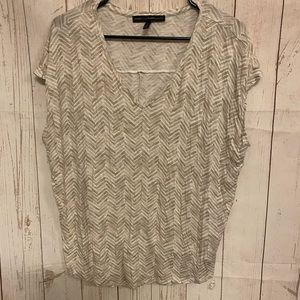 White House Black Market Women’s Cap sleeved blouse,Size Medium